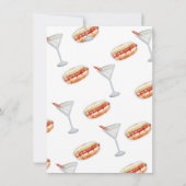 ウェニー&ティニス誕生日バチェロレッテ 招待状 (裏面)