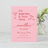 ウェニー&ティニーズレッドバチェロレッテバッハ週末 招待状 (スタンド正面)