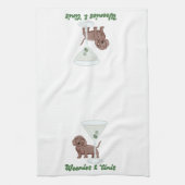 ウェニー&マルチニスパーティー キッチンタオル (縦)