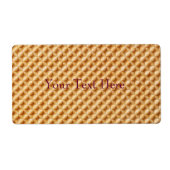 ウェハテクスチャ ラベル (正面)