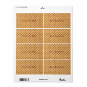 ウェハテクスチャ ラベル (フルシート)