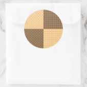 ウェハ4枚 ラウンドシール (バッグ)