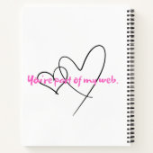 ウェブウィズイン - 秘めたる強さの芸術 ノートブック (裏面)