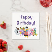 ウェブキンズの魔法の世界 スタンダードカクテルナプキン (インサイチュ)