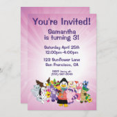 ウェブキンツの魔法の世界 招待状 (正面/裏面)