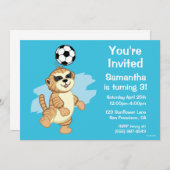 ウェブキンツ|ミールカ遊トのサッカー 招待状 (正面/裏面)