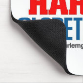 ウェブサイトとの積み重ねられたロゴ色 マウスパッド (コーナー)