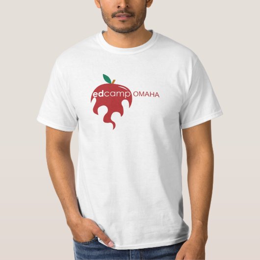 ウェブサイトとのEdCampオマハ Tシャツ (正面)