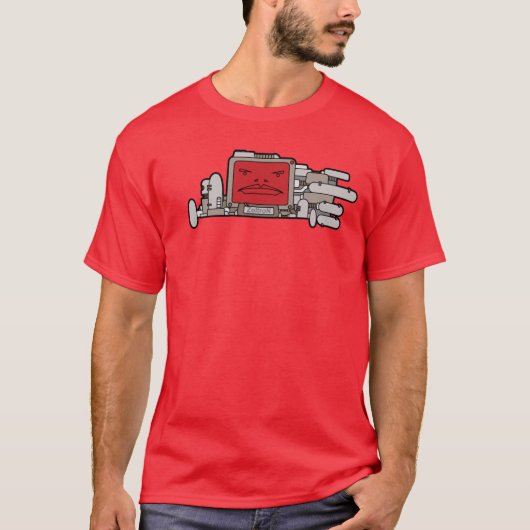 ウェブサイトのロゴのZoltron Tシャツ (正面)