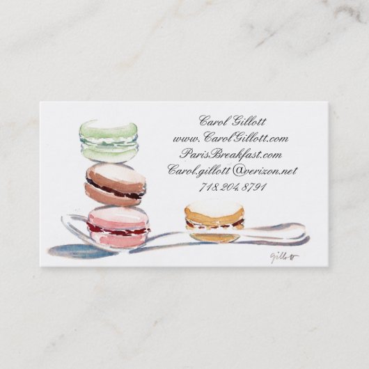 ウェブサイトの名刺 名刺 (正面)