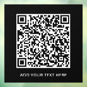 ウェブサイトのQRコードを作成 ビジネス 黒 ウィンドウサイン (シート3)