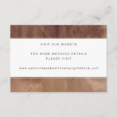 ウェブサイトまたはその他の情報。水自然色 エンクロージャーカード (正面)