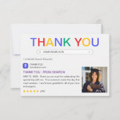 ウェブサイト検索結果 サンキューカード (正面)