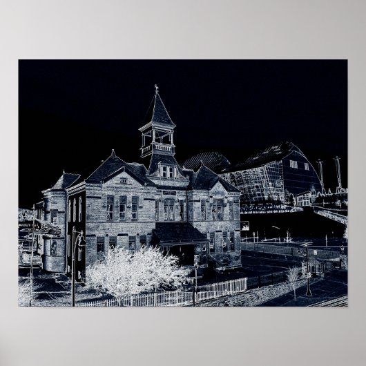 ウェブスターハウスアンドカウフマンセンター ポスター (正面)