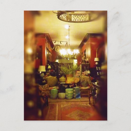 ウェブスターハウスカンザスシティ内ののぞき ポストカード (正面)