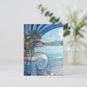 ウェブスター絵を描ズバイリンダ・ヴグラー ポストカード (スタンド正面)