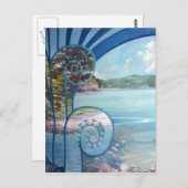 ウェブスター絵を描ズバイリンダ・ヴグラー ポストカード (正面/裏面)