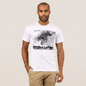 ウェブマスターの白 Tシャツ (正面フル)