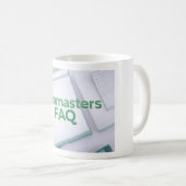 ウェブマスターFAQ コーヒーマグカップ (正面右)