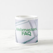 ウェブマスターFAQ コーヒーマグカップ (中央)