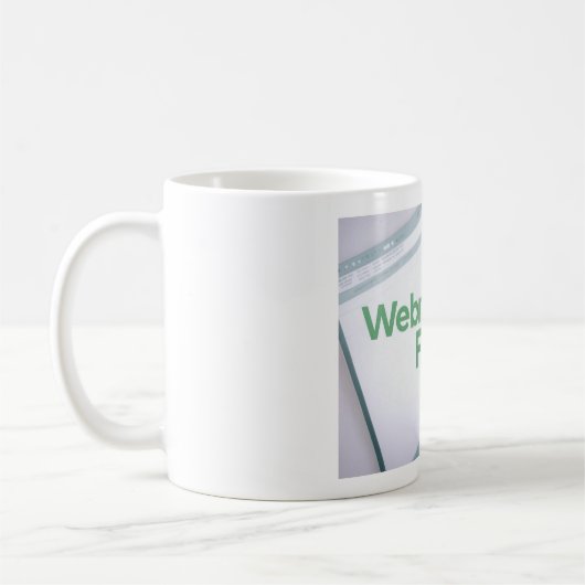 ウェブマスターFAQ コーヒーマグカップ (左)