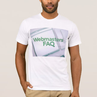 ウェブマスターFAQ Tシャツ