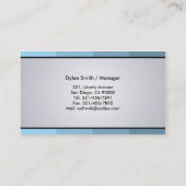 ウェブ開発者-名刺 名刺 (裏面)