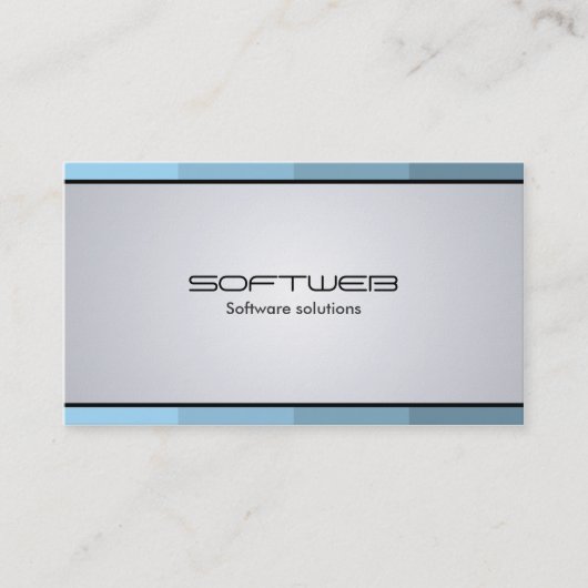 ウェブ開発者-名刺 名刺 (正面)