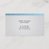 ウェブ開発者-名刺 名刺 (裏面)