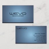 ウェブ開発者-名刺 名刺 (正面/裏面)