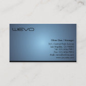 ウェブ開発者-名刺 名刺 (裏面)