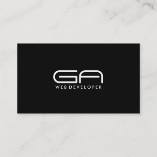 ウェブ開発者-名刺 名刺