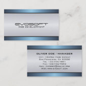ウェブ開発者-名刺 名刺 (正面/裏面)