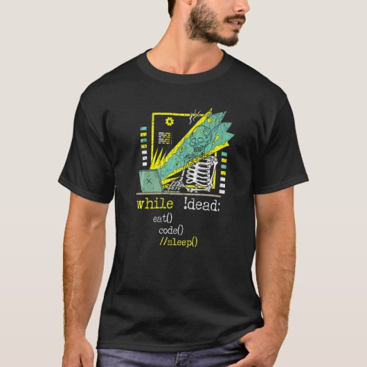 ウェブ開発者 IT担当 コンピューター ウェブサイト開発 Tシャツ (正面)