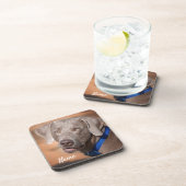 ウェマパーソナライズされたラナーパピードッグ コースター (右側)