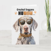 ウェマラもっとも偉大ナー犬HuMOM母の日 シーズンカード (正面)