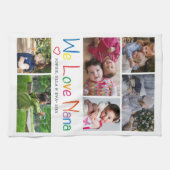 ウェラブナフォトコラージュ キッチンタオル (横)