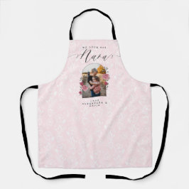ウェラブユーナナナフローラ写真キープサンピンク エプロン