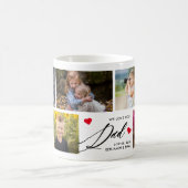 ウェラブユーパパフォトコラージュ コーヒーマグカップ (中央)