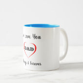 ウェラブユーパパマグ ツートーンマグカップ (正面右)