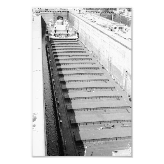 ウェラ素晴らしンド運河の湖の蒸気船ニピゴン湾 フォトプリント            (正面)