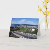 ウェリントンのビュートラック カード (黄色い花)