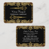 ウェリントンの二重はさみの専門のスタイル 名刺 (正面/裏面)