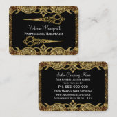 ウェリントンの二重はさみの専門のスタイル 名刺 (正面/裏面)