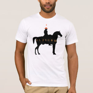 ウェリントンの彫像のTシャツのグラスゴー公爵 Tシャツ