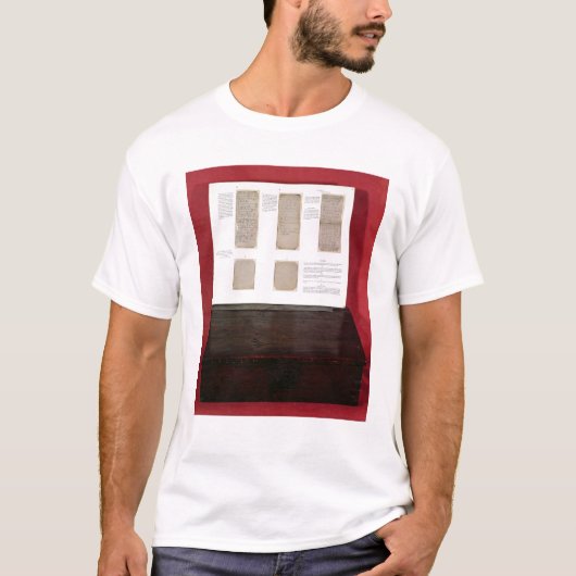 ウェリントンの戦いの順序の公爵 Tシャツ (正面)