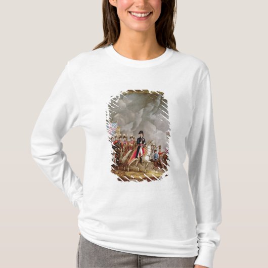 ウェリントンの描写を含むつぼ Tシャツ (正面)