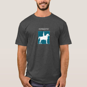 ウェリントンの青い円のTシャツのグラスゴー公爵 Tシャツ
