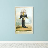 ウェリントンの靴 – またはアーミーの長 キャンバスプリント (インサイチュ (ウッドフロア))