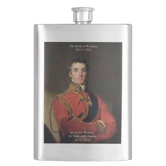 ウェリントンウォータールーの公爵 フラスク (正面)